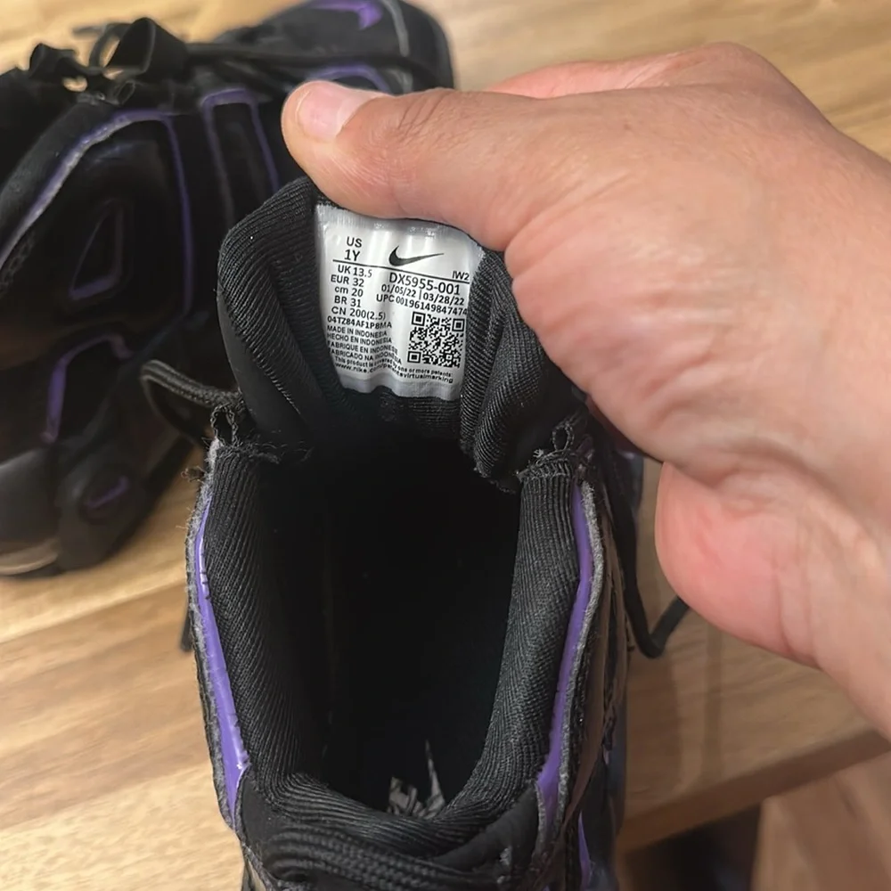 NIKE  Nike Air More Uptempo Grape sneakers